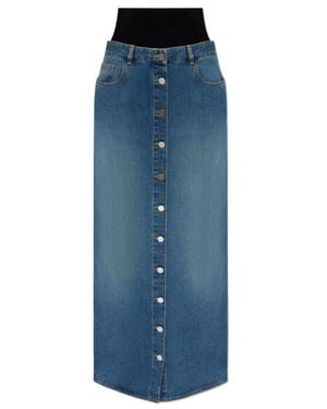 Alaïa Denim Skirts - Blue