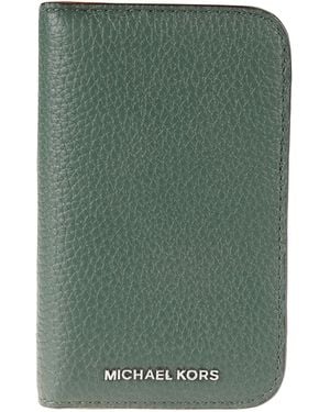 Michael Kors Hudson Billfold Wallet - Green