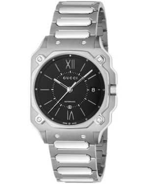 Gucci G-Flat Watch, 36Mm - Grey