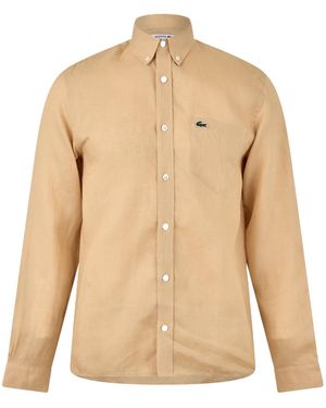 Lacoste Long-Sleeved Shirt - Natural