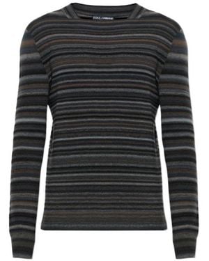 Dolce & Gabbana Long-Sleeved Knitwear - Black