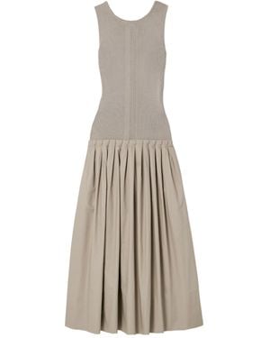 Proenza Schouler Gene Patchwork Dress - Natural