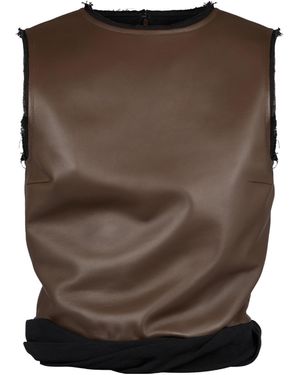 Tod's Sleeveless Top - Brown