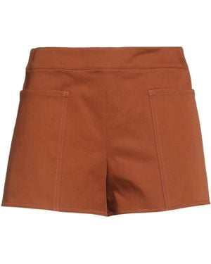 Max Mara High Waist Shorts - Brown