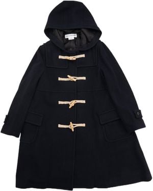 Comme des Garçons Long-Sleeved Coat - Blue