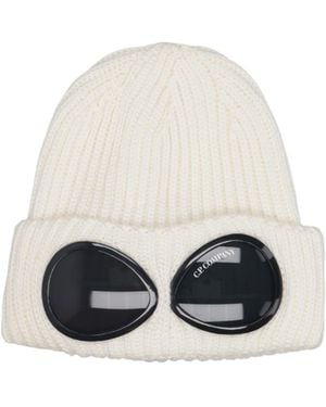 C.P. Company Goggles And Cap - White