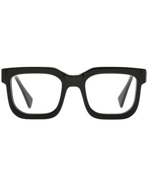 Kuboraum Square-Frame Glasses - White