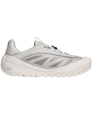 Moncler Trailgrip Lp Suede Nubuck Sneaker - White