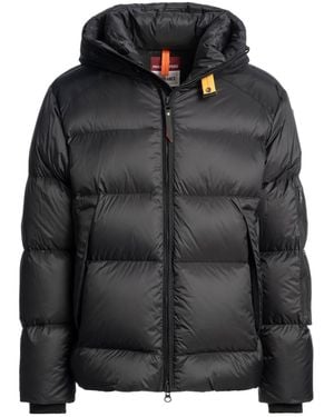 Parajumpers Tyrik Hooded Down Jacket - Black