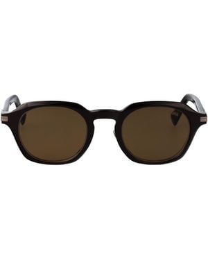 ZEGNA Geometric Frame Sunglasses - Multicolour