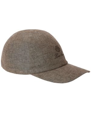 Loro Piana Baseball Cap - Brown