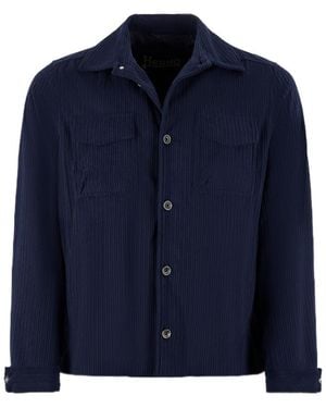 Herno Long-Sleeved Shirt - Blue
