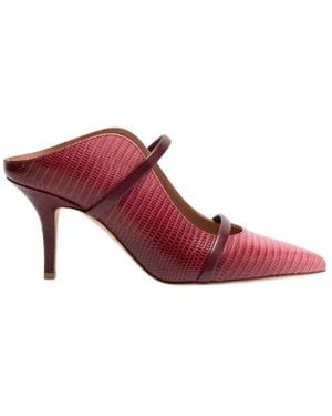 Malone Souliers Maureen Gradient-Effect Leather Mules - Purple