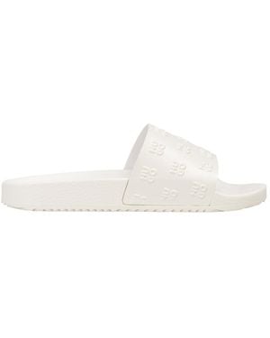 BOSS Casual Flat Slip-On Shoes - White