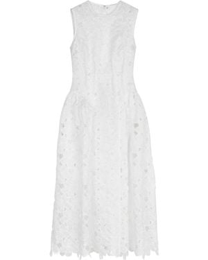 Cecilie Bahnsen Cate Dress Felicia Embroidery - White