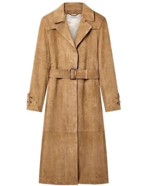 Golden Goose Belted Waist Trench Coat - Natural