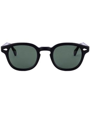 Moscot Lemtosh Square Frame Sunglasses - Black