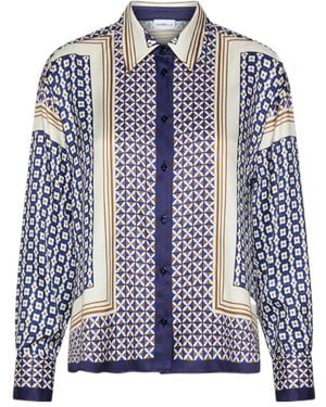 Marella Printed Shirt - Blue