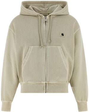 Carhartt Hooded Nelson Zipped Jacket - Grey