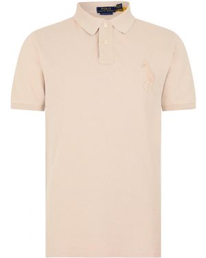 Ralph Lauren Shortsleeve Polo Shirt - Natural