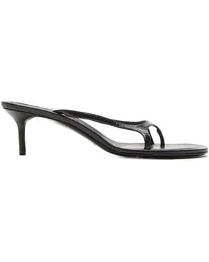 Acne Studios Leather Heeled Sandals - Multicolour