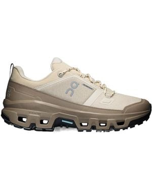 On Shoes Cloudrock Low Waterproof - Gray