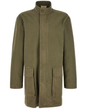 The Row 'Simeau' Coat - Green