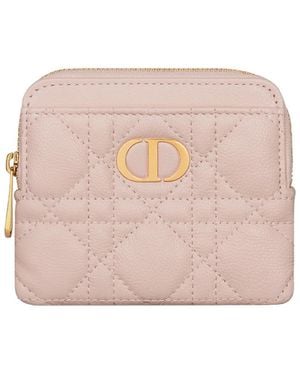 Dior Zipper Wallet - Pink