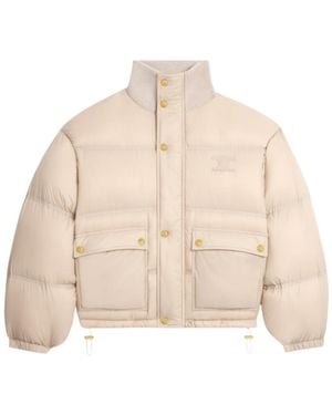 Celine Puffer Jacket - Natural