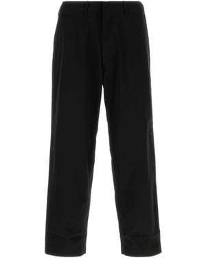Nanamica Wide Chino Trousers - Black