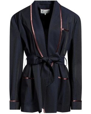 Maison Margiela Solid-Color Suit Jacket - Blue