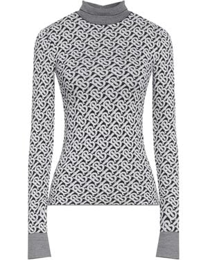 Burberry Wool Knitted Sweater - Blue