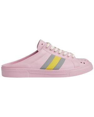 Gucci Ace Mules - Pink