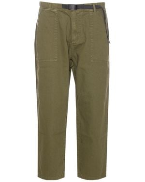 Gramicci Elasticated Drawstring-Waistband Pants - Green