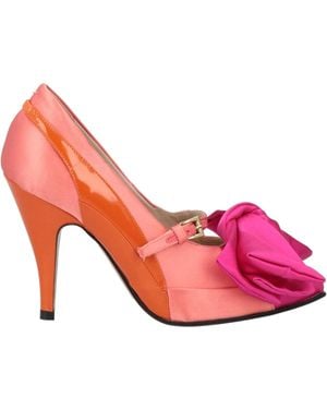 Maison Margiela Two-Tone Mary Jane High Heels - Pink