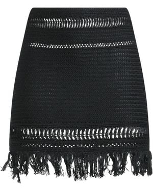Isabel Marant Knitted Straight Skirt - Black