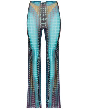 Jean Paul Gaultier Wide Pants - Blue