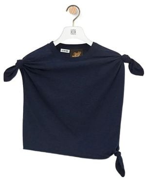 Loewe Knot Top - Blue