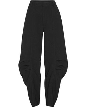 ROTATE BIRGER CHRISTENSEN Balloon Suiting Cargo Trousers - Black