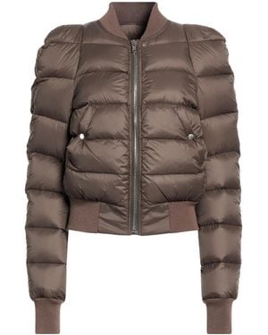 Rick Owens Puffer Jackets - Brown