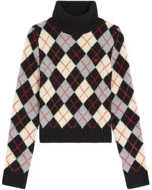 Celine Turtleneck Jumper - Black