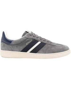 Bally Lace-Up Trainers - Grey