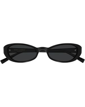 Saint Laurent Full-Rim Sunglasses - White