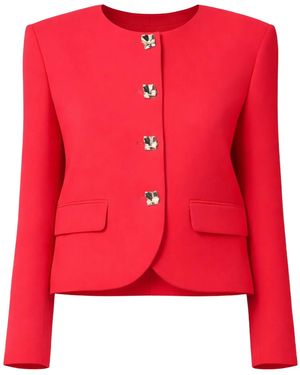 Marella Buttoned Jacket - Red