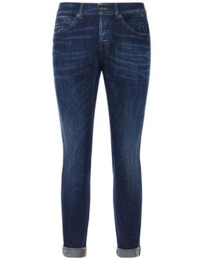 Dondup Jeans With Belt Loops - Blue