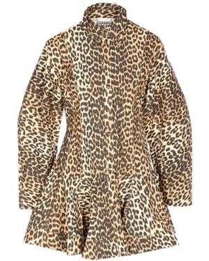 Designer Ganni Leopard Dresses for Women - Up to 64% off | Lyst