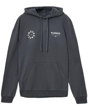 AllSaints Kindred Graphic Hoodie - Grey