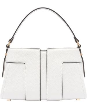 Elisabetta Franchi Top Handle Tote Bag - White