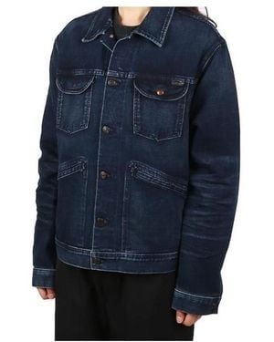Tom Ford Long Sleeve Denim Jacket - Blue