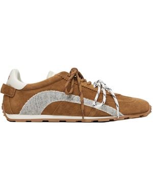 DSquared² Dc-642 Lace-Up Sneakers - Brown